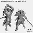 Tabletop Terrain Miniature Full Set Bruisers - Order Of The Holy Water