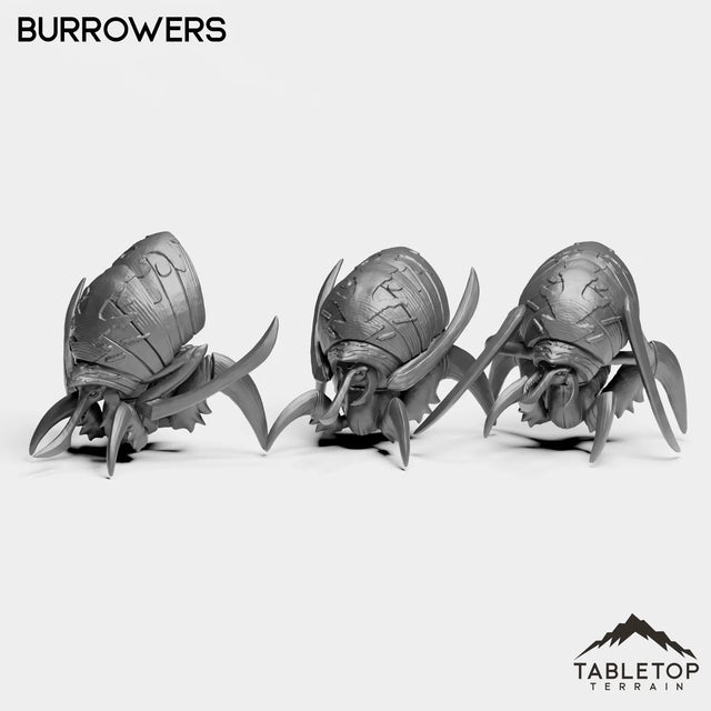 Tabletop Terrain Miniature Full Set Burrowers