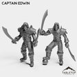 Tabletop Terrain Miniature Full Set Captain Edwin