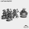 Tabletop Terrain Miniature Full Set Captain Pastry