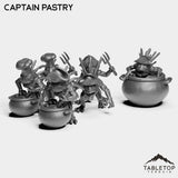 Tabletop Terrain Miniature Full Set Captain Pastry