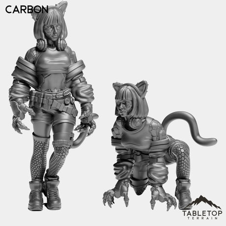 Tabletop Terrain Miniature Full Set Carbon