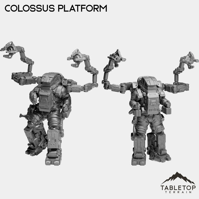 Tabletop Terrain Miniature Full Set Colossus Platform
