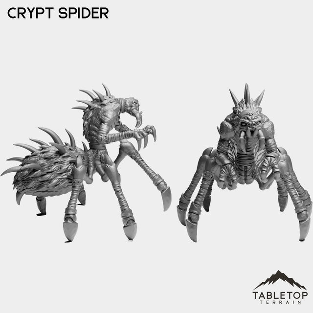 Tabletop Terrain Miniature Full Set Crypt Spider