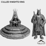 Tabletop Terrain Miniature Full Set Culled Knights King