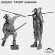 Tabletop Terrain Miniature Full Set Daisuke ''Razor'' Ishikawa