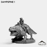 Tabletop Terrain Miniature Full Set Dampspine Riders