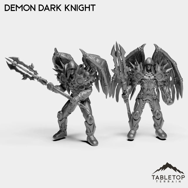 Tabletop Terrain Miniature Full Set Demon Dark Knight