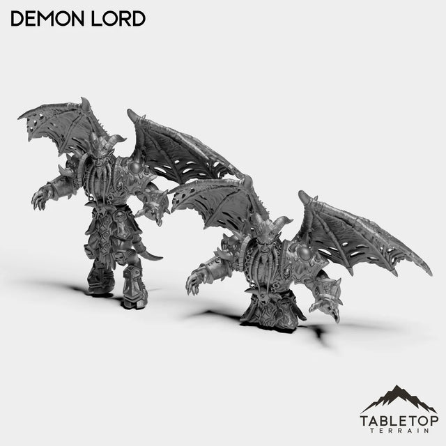 Tabletop Terrain Miniature Full Set Demon Lord