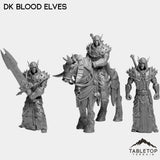 Tabletop Terrain Miniature Full Set DK Blood Elves