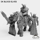 Tabletop Terrain Miniature Full Set DK Blood Elves