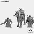 Tabletop Terrain Miniature Full Set DK Dwarves