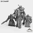 Tabletop Terrain Miniature Full Set DK Dwarves
