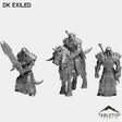 Tabletop Terrain Miniature Full Set DK Exiled