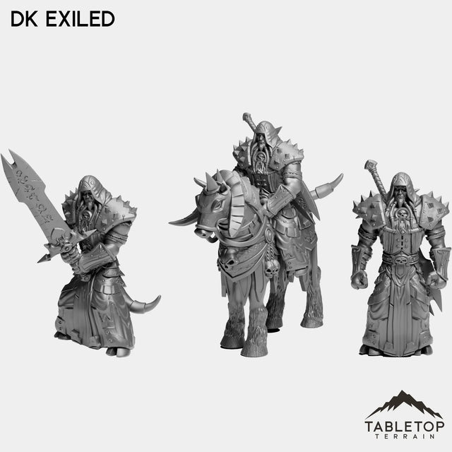 Tabletop Terrain Miniature Full Set DK Exiled