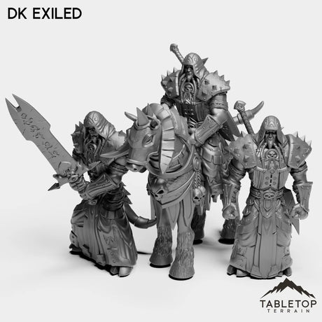 Tabletop Terrain Miniature Full Set DK Exiled