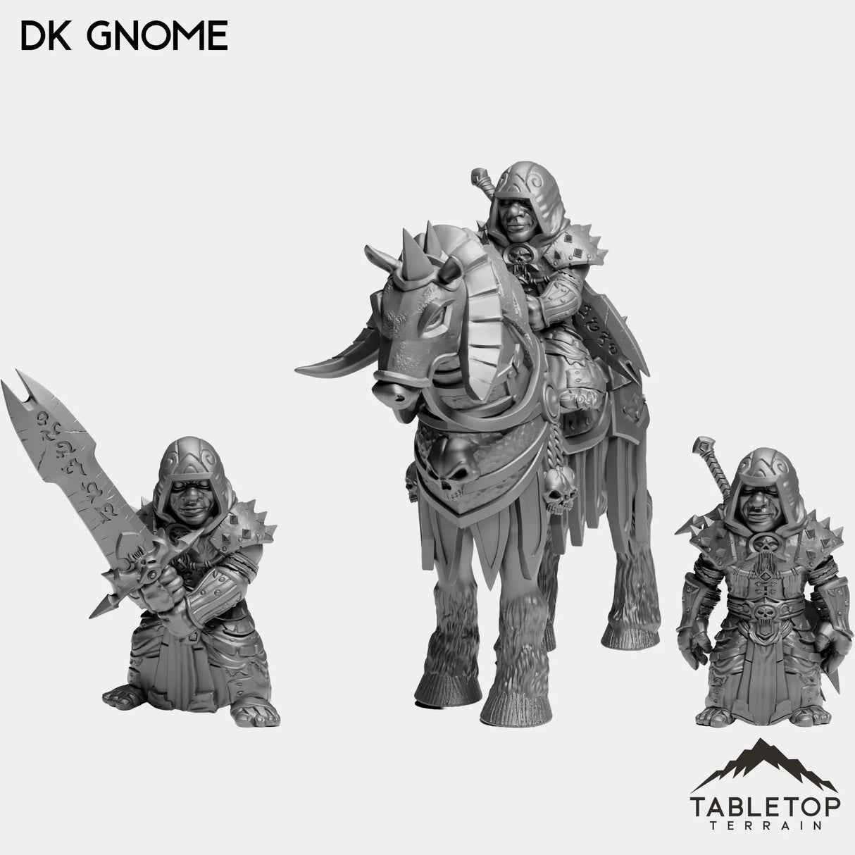 Tabletop Terrain Miniature Full Set DK Gnomes