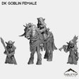 Tabletop Terrain Miniature Full Set DK Goblin Female