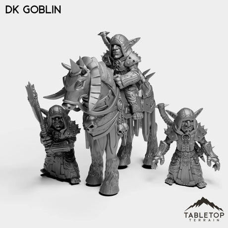 Tabletop Terrain Miniature Full Set DK Goblins