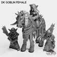 Tabletop Terrain Miniature Full Set DK Goblins Female