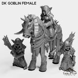 Tabletop Terrain Miniature Full Set DK Goblins Female