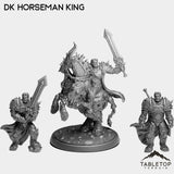 Tabletop Terrain Miniature Full Set DK Horseman King