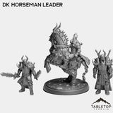 Tabletop Terrain Miniature Full Set DK Horseman Leader