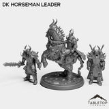 Tabletop Terrain Miniature Full Set DK Horseman Leader