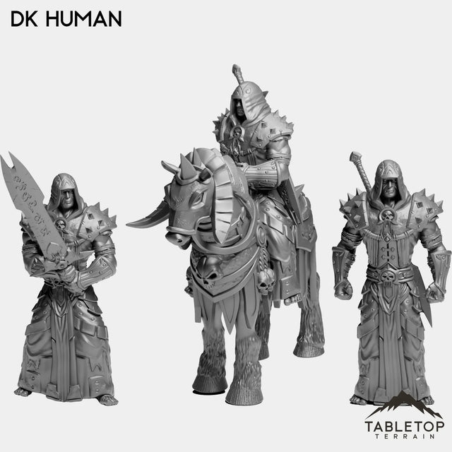 Tabletop Terrain Miniature Full Set DK Human