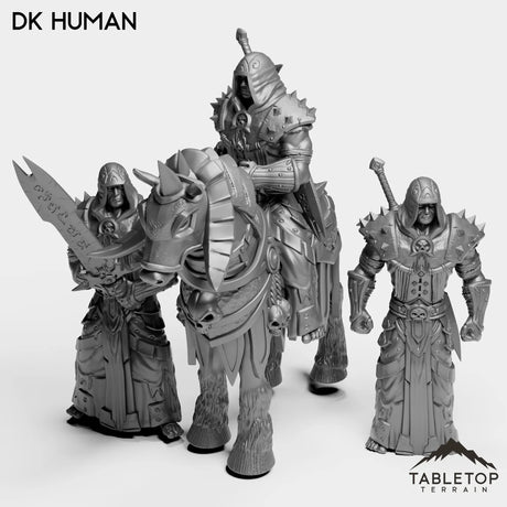 Tabletop Terrain Miniature Full Set DK Humans
