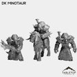 Tabletop Terrain Miniature Full Set DK Minotaur