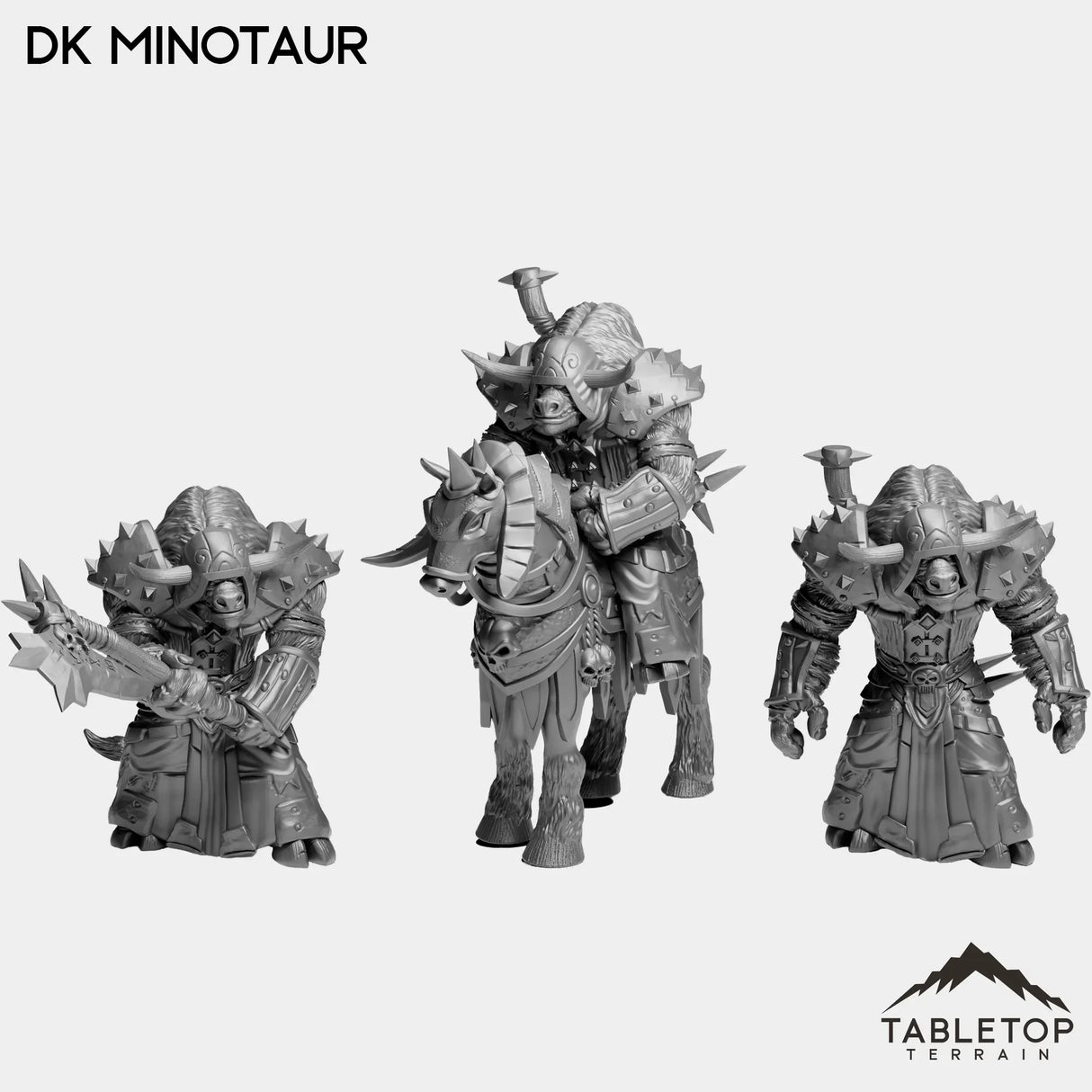 Tabletop Terrain Miniature Full Set DK Minotaur