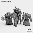 Tabletop Terrain Miniature Full Set DK Minotaurs