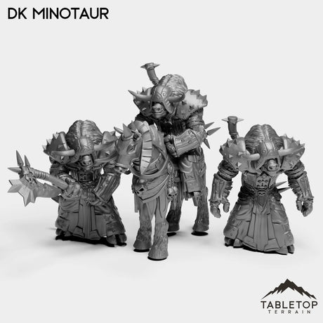 Tabletop Terrain Miniature Full Set DK Minotaurs