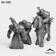 Tabletop Terrain Miniature Full Set DK Orcs