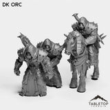 Tabletop Terrain Miniature Full Set DK Orcs