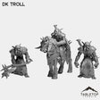 Tabletop Terrain Miniature Full Set DK Troll