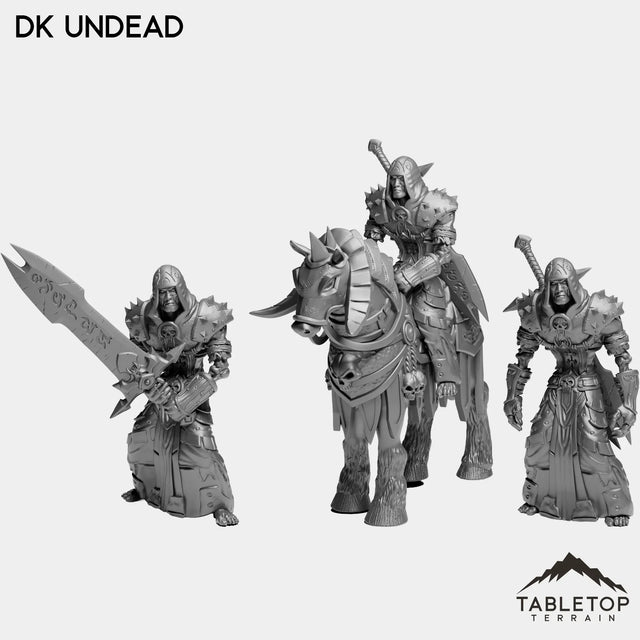 Tabletop Terrain Miniature Full Set DK Undead