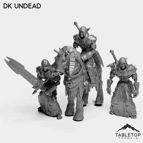 Tabletop Terrain Miniature Full Set DK Undead