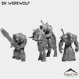 Tabletop Terrain Miniature Full Set DK Werewolf