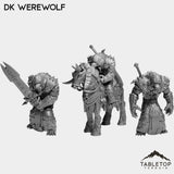 Tabletop Terrain Miniature Full Set DK Werewolf
