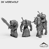 Tabletop Terrain Miniature Full Set DK Werewolf