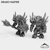 Tabletop Terrain Miniature Full Set Drake Master