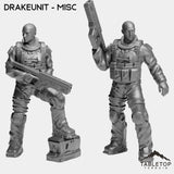 Tabletop Terrain Miniature Full Set DrakeUnit - MISC