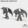Tabletop Terrain Miniature Full Set Dreadlord Corruptor