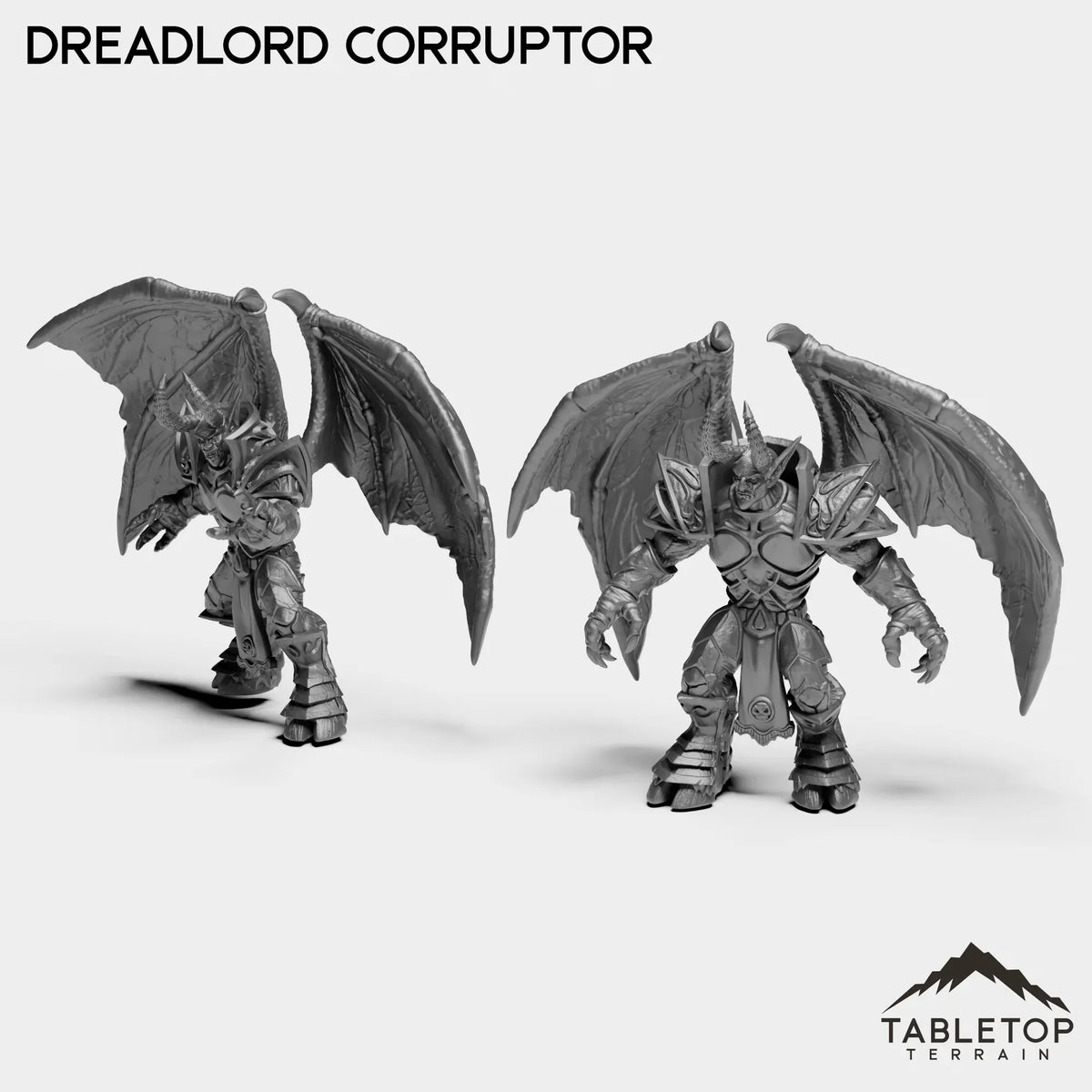 Tabletop Terrain Miniature Full Set Dreadlord Corruptor