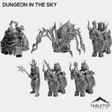 Tabletop Terrain Miniature Full Set Dungeon in the Sky Bundle