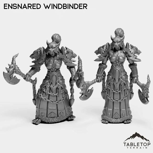 Tabletop Terrain Miniature Full Set Ensnared Windbinder