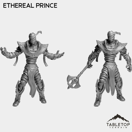 Tabletop Terrain Miniature Full Set Ethereal Prince