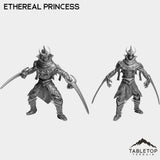 Tabletop Terrain Miniature Full Set Ethereal Princess